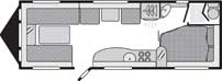 Challenger 625 floorplan