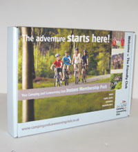 Camping and Caravanning Club Instant Membership Pack