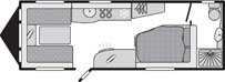 Challenger 620 floorplan