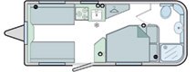 Bailey Discovery D4-4 Floorplan