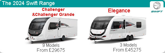 2023 Swift Caravan Range