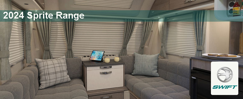 New Sprite Caravan Range from Swift Group