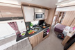 Kitchen and fixed bed
