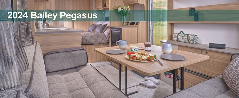 New Bailey Pegasus Caravan Range