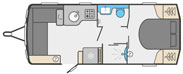 Swift Elegance 760 Floorplan