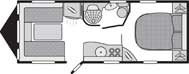 Challenger 580 floorplan