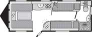 Challenger 565 floorplan